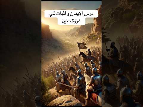غزوة حنين النصر من عند الله
