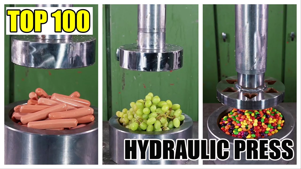 Top 100 Most Satisfying Hydraulic Press Crushes | Ultimate Crushing ...