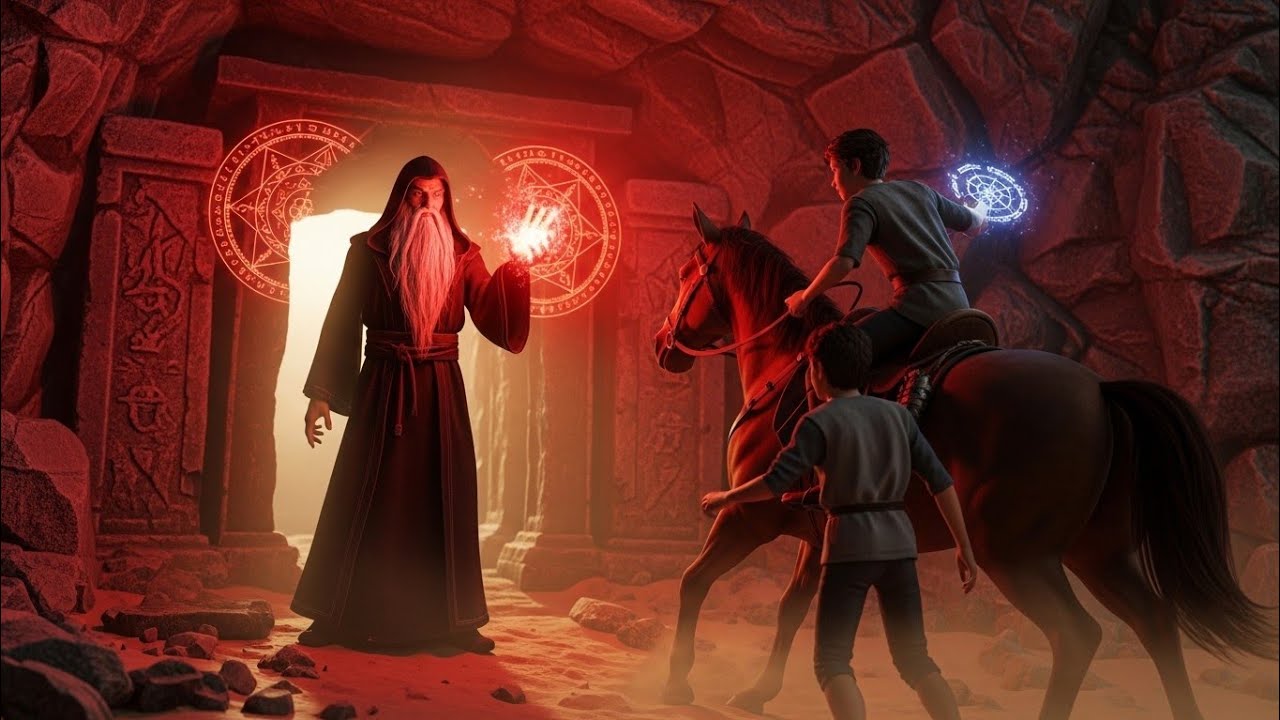 #قصة الأخ الذي أنقذ أخاه من الأفعى والساحر الشرير! حين ظلمته زوجة أبيه… فكتب القدر له#قصص #اكسبلور 