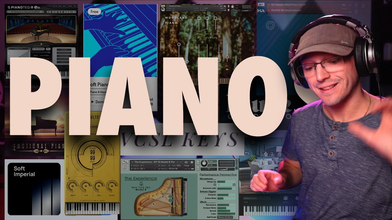 ЛУЧШИЕ фортепианные VST-сэмплы 2025 года! (БЕСПЛАТНО И ПЛАТНО)