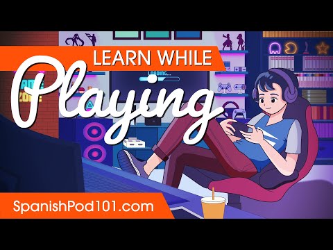 Learn Spanish While Playing 4 Hours - ALL Basic Phrases You Need