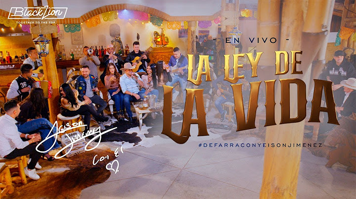 Yeison Jimenez - @YeisonJimenez  - La Ley De La Vida  (En Vivo)