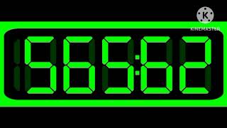 1000 seconds countdown but it's 64x speed