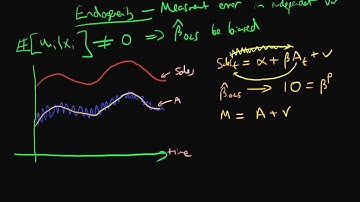 Measurement error in independent variable - part 1
