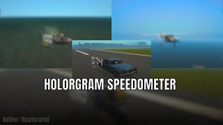 GTA SA Android: Hologram Speedometer [Plugin review]