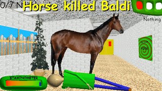 Horse Killed Baldi - Baldis Basics Mod
