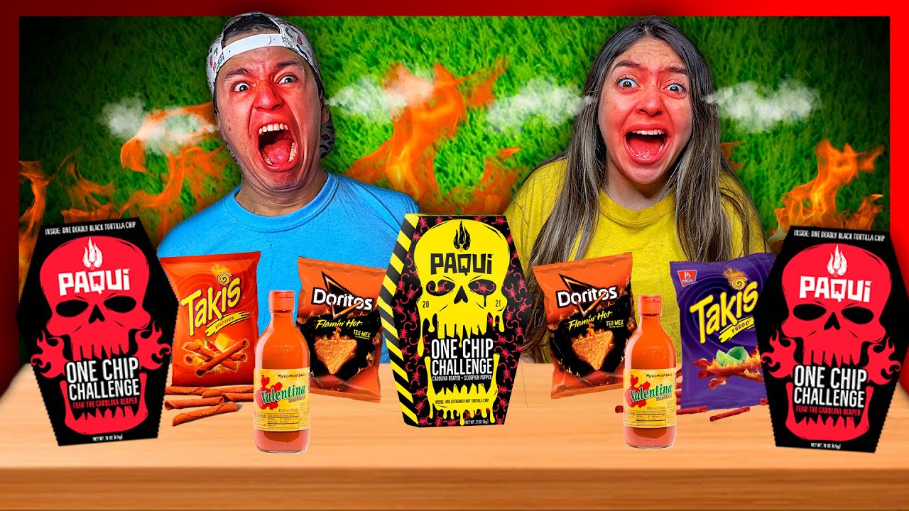 🔥COMÍENDO  la COMIDA MÁS PICANTE del MUNDO   🌶🥵