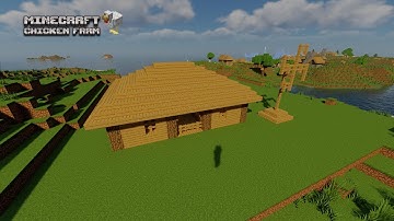 Ultimate Minecraft Chicken Farm Tutorial | Efficient and Easy Build Guide