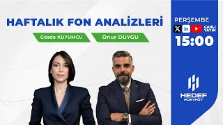 Haftalık Fon Analizleri | Gözde Kuyumcu ve Onur Duygu