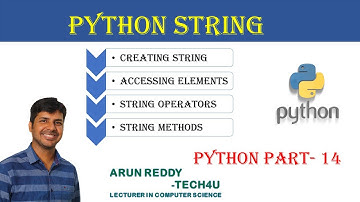 PYTHON PART 14 - STRING