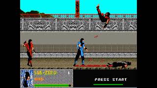 Mortal Kombat 8 Bit OpenBOR - Test Gameplay