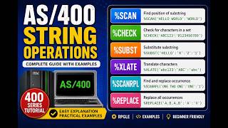 RPG Free Format String Operations Guide