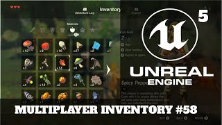 UE5 Multiplayer Inventory Component #58 - Chests Part8