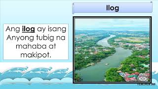 Anyong Lupa at Anyong Tubig SCIENCE 3 Quarter 4 WEEK 1