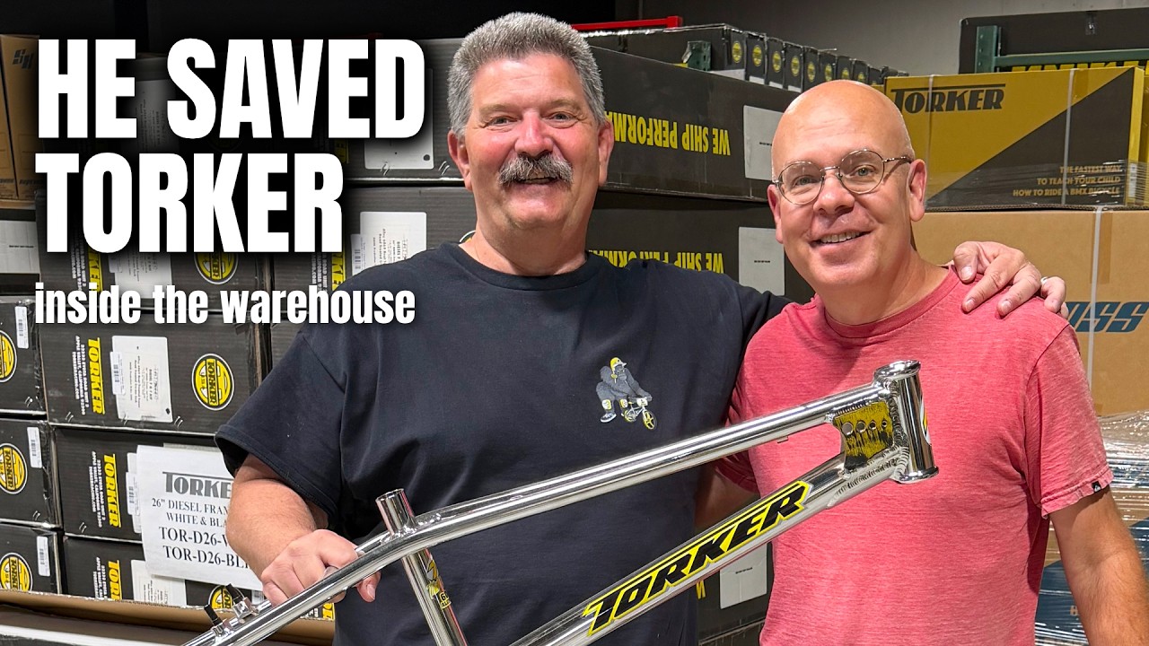 The Man Who Saved Torker BMX (Full Warehouse Tour)