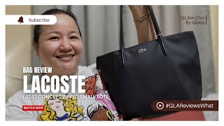 #BagReview: Lacoste Women’s L.12.12 Concept Small Zip Tote