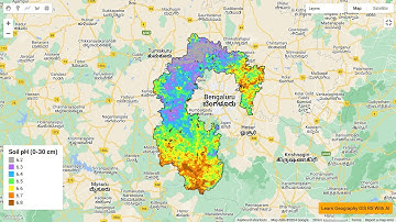 Soil pH Map Using Google Earth Engine And ArcMap Soil Analysis Remote Sensing Comprehensive Tutorial