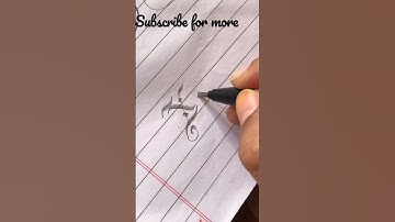 How do you write letter Y in gothic style ? #calligraphy #shorts