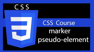 CSS marker Pseudo element
