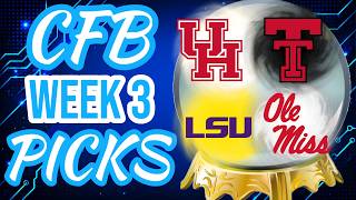 College Football Week 3 *Picks & Predictions* | 2026