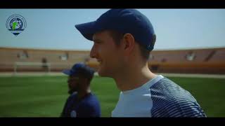 Coaches’ training session with Mr. Dan Dodge from Tottenham Hotspur.