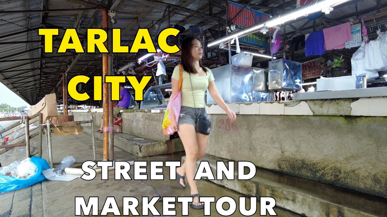 Exploring the Streets of Tarlac City and Huge Food Market