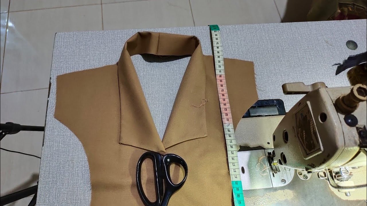 Begini Cara Menjahit Bagian Leher Baju #PramukaWanita #masfian #01