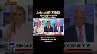 Fox Guest SHORT-CIRCUITS live on air when CONFRONTED with the truth