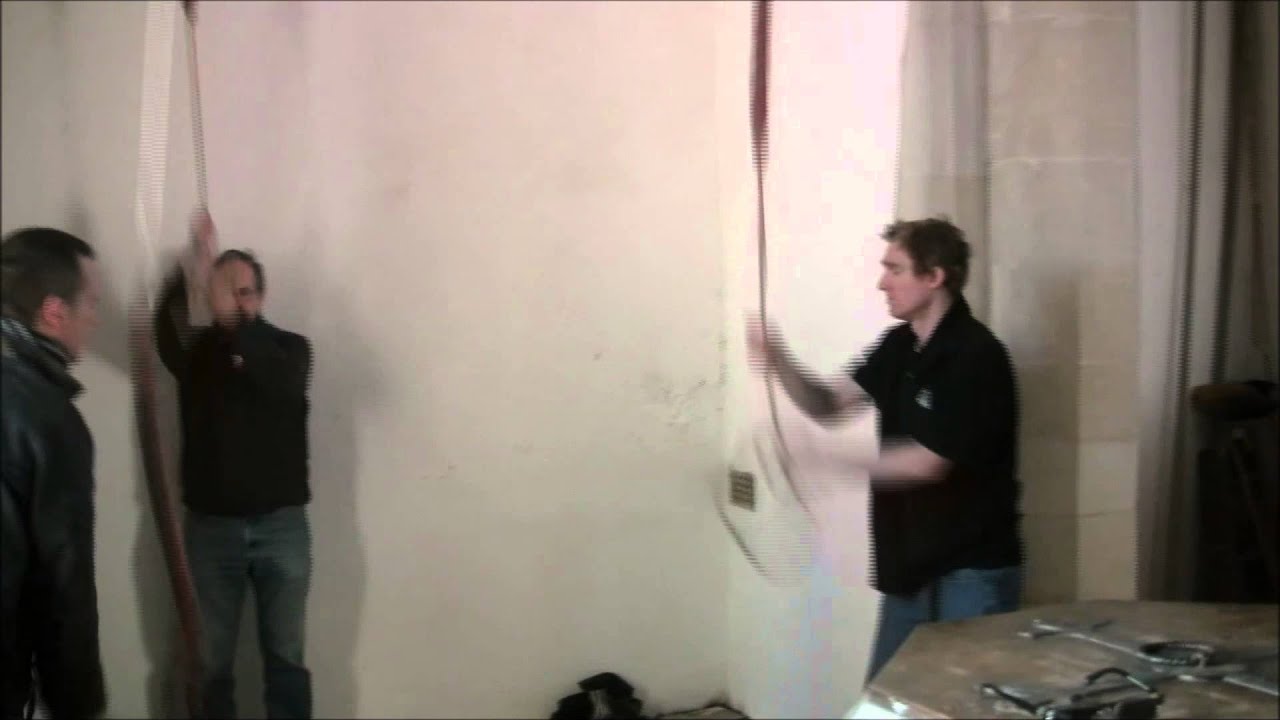 Standing up the Bells in Herringswell Church