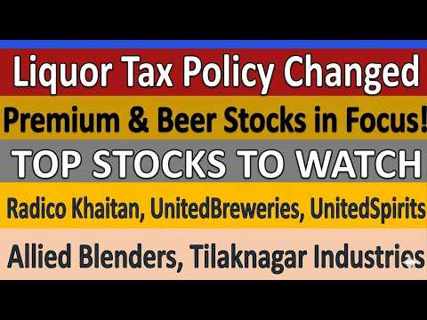 Liquor Stocks Rally: UBL, Radico Khaitan, Allied Blender, United Spirits and Tilaknagar Industries