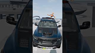 Gravity test on cars - BeamNG Drive #shorts