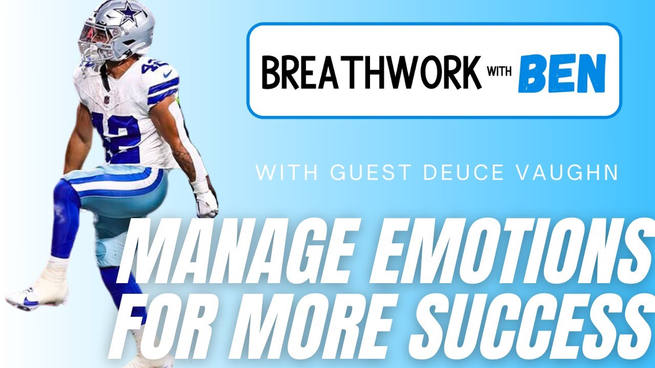 NFL Running Back Deuce Vaughn Sharing Why It's Important to Manage Emotions for Success In Life