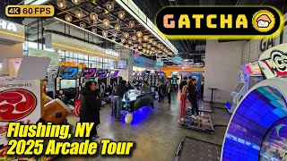 Gatcha arcade tour Tangram Flushing NY new March 2025 full 4K walkthrough