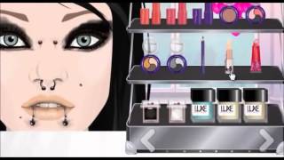 Stardoll make up scene Emo