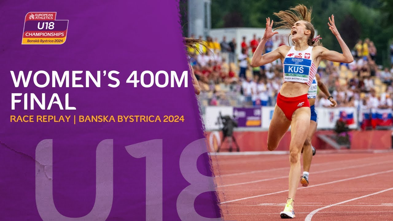 Poland's RISING 400m star! 💫 Anastazja Kus SMASHES championship best | Banska Bystrica 2024