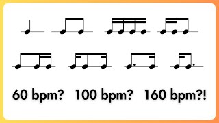 8 rhythms - how fast can you go? 🎵