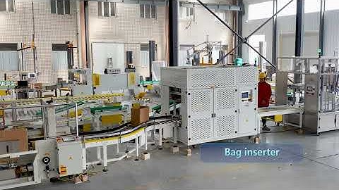 Automatic poly bag in box inserter Bag Insert Inserter Machine Bag Inserting Machine