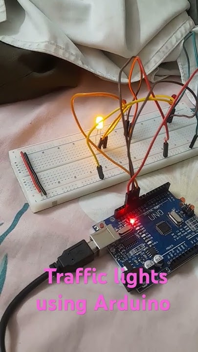How to make traffic lights project using arduino #kidssong #experiment ...