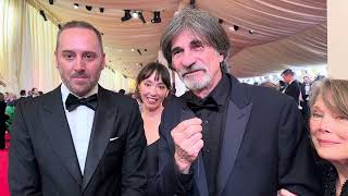 96th Oscars Red Carpet, KOTFM Production Designer Jack Fisk, Set Decorator Adam Willis