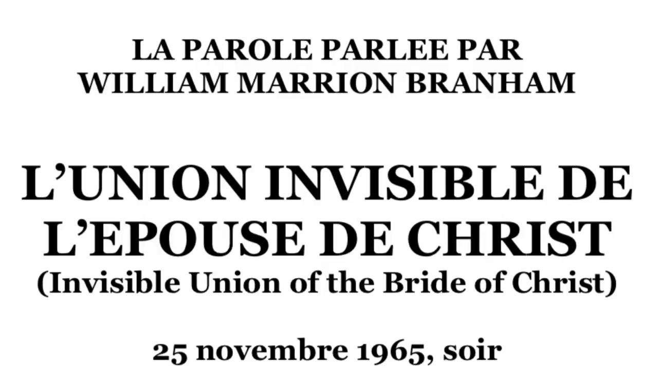 180915  Invisible union of the bride of Christ - Kinyarwanda