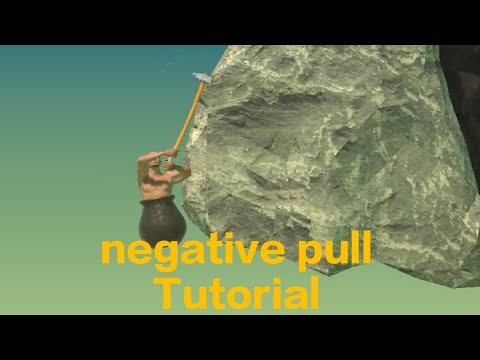 How to do negative pull | getting over it | tutorial 