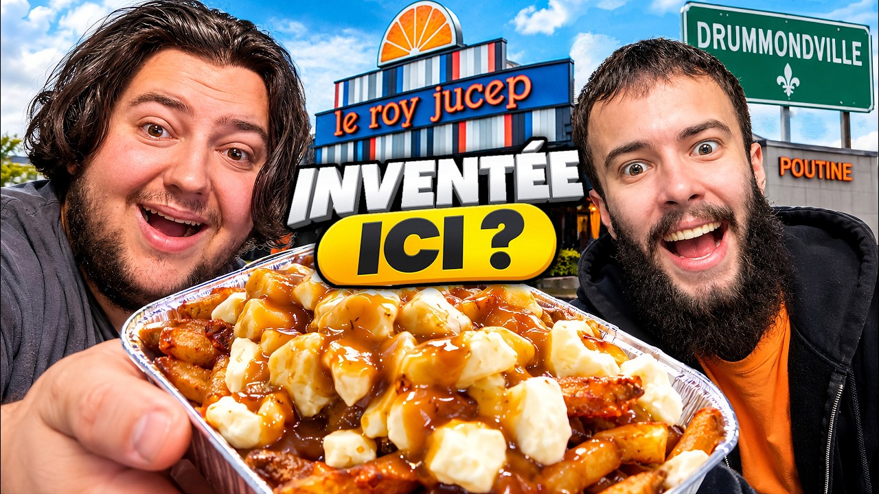 On a mangé la PREMIÈRE poutine de l'histoire ! 😱 (Drummondville)