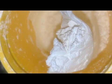 SQUEAKY CORNSTARCH 😍 #subscribe