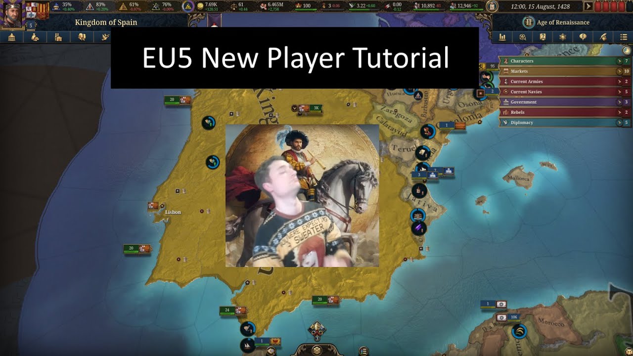 EU5 New Player Tutorial - Episode 3 - YouTube