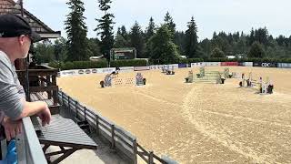 Adair Sharman & Luna Perfecto 3d place in the $5000 1.10-1.15 #weridetogether classic