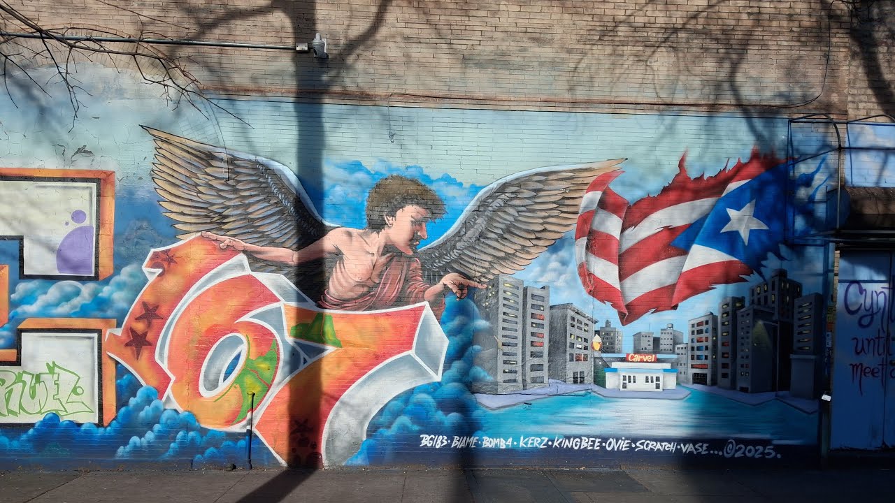 167 Mural On E.189 St & Webster Ave BX