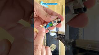 Stitching karte ho to ye Pressure Foot zaroor lo 😍 | Piping Zipper Foot Sewing Hack #shorts