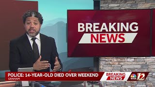 14-year-old dies from apparent gunshot wound, investigation underway in Graham, officers say