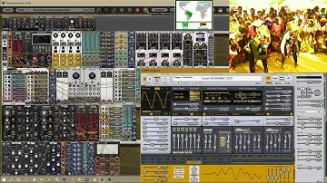 Surge Synthesizer Percussion in Voltage Modular