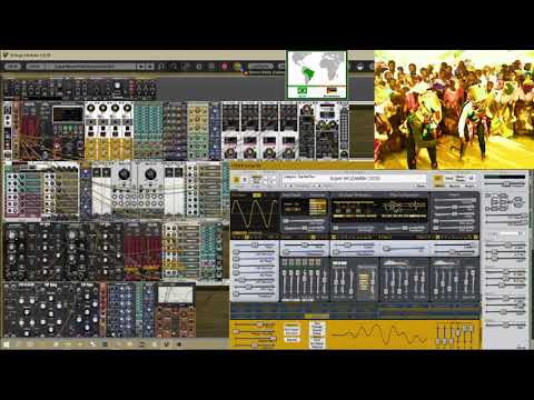 Surge Synthesizer Percussion in Voltage Modular